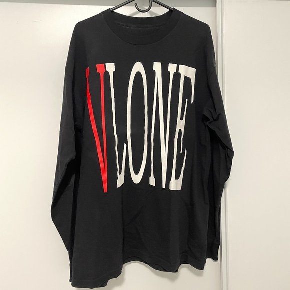Vlone OG Red logo long sleeves - Picture 1 of 4